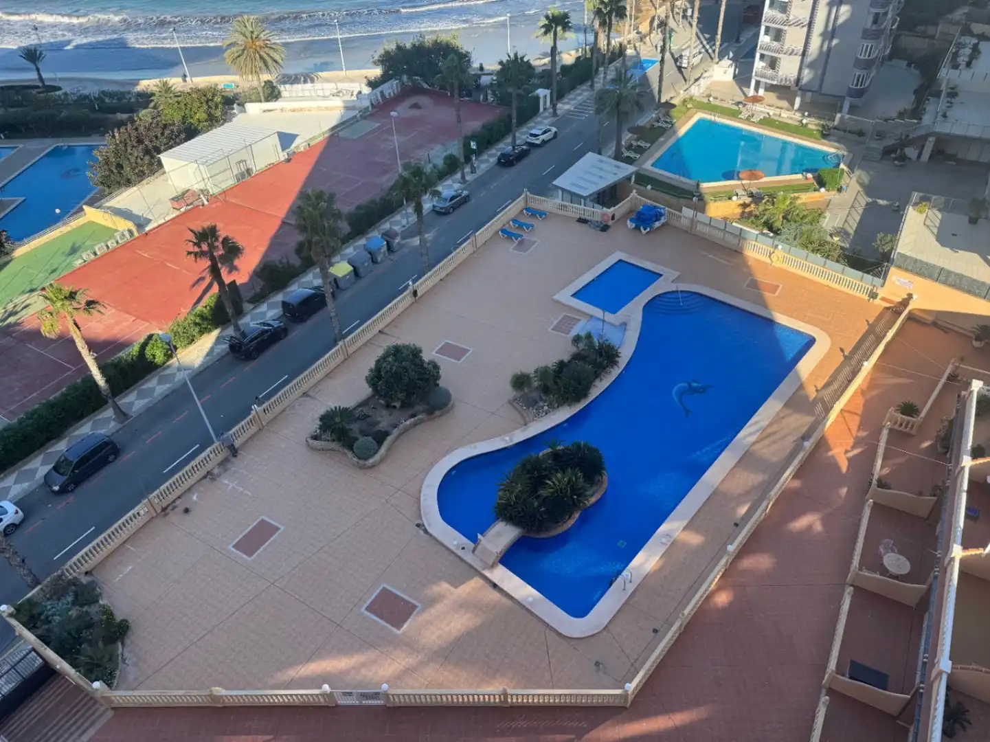Piscina de Apartamento en venta en Calpe / Calp con Aire acondicionado, Trastero y Piscina