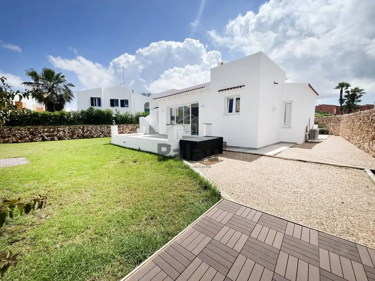 Vista exterior de Casa o chalet en venta en Ciutadella de Menorca con Aire acondicionado, Jardín privado y Terraza