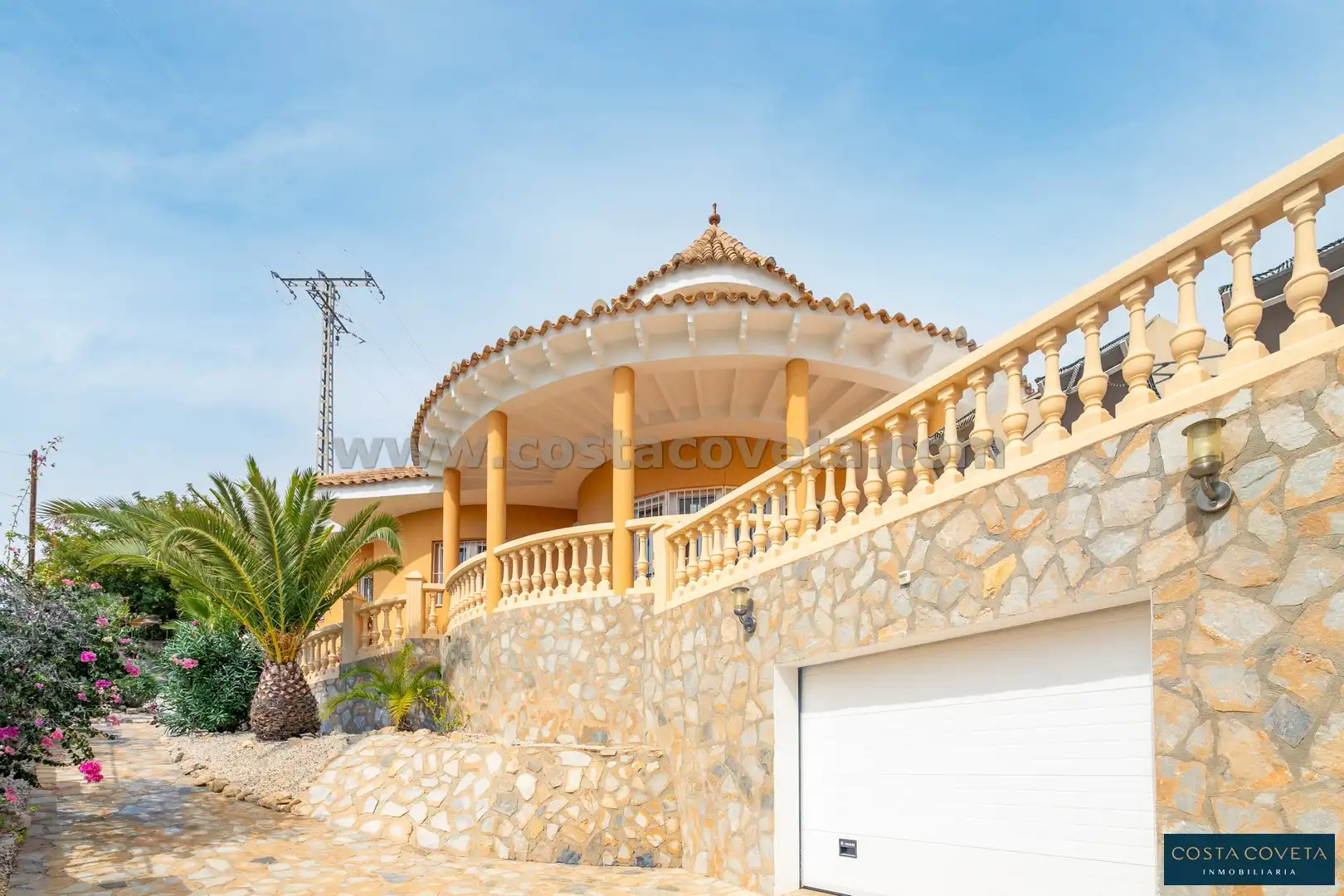 Exterior view of Houses for sale in El Campello  with Air Conditioner, Private garden and Terrace