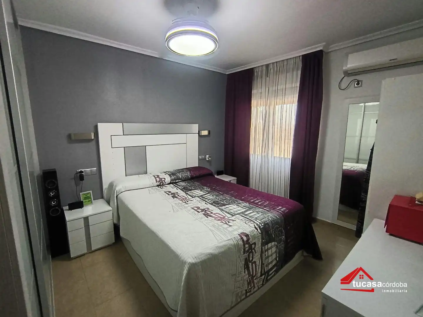 Bedroom of Flat for sale in Córdoba  with Air Conditioner, Terrace and Furnished