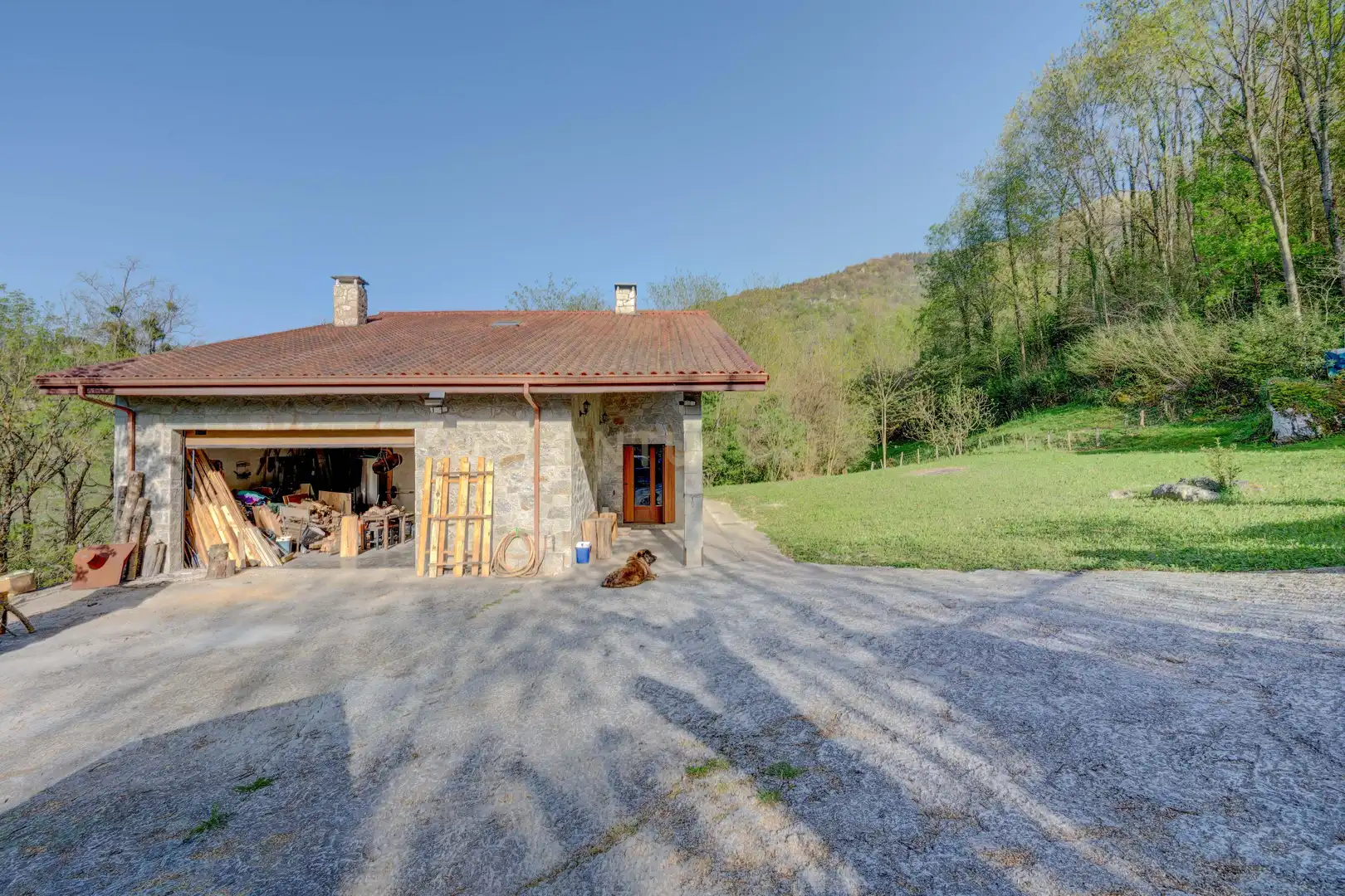 Jardín de Casa o chalet en venta en Amezketa