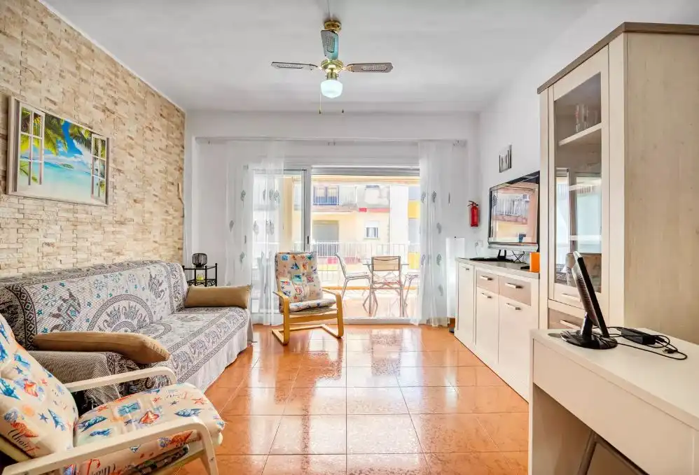 Living room of Flat for sale in Sueca  with Air Conditioner, Heating and Terrace