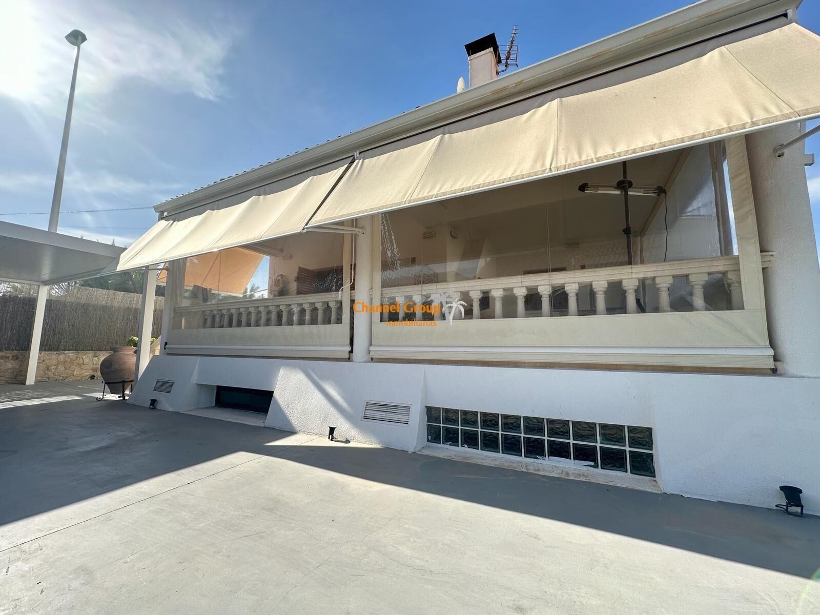 Terrace of Single-family semi-detached for sale in Elche / Elx  with Air Conditioner, Heating and Private garden
