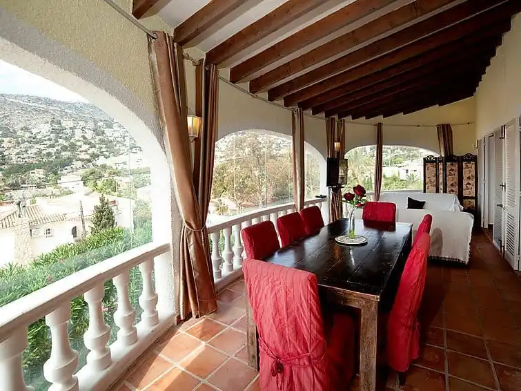 Terrace of Houses for sale in Calpe / Calp  with Air Conditioner, Heating and Private garden