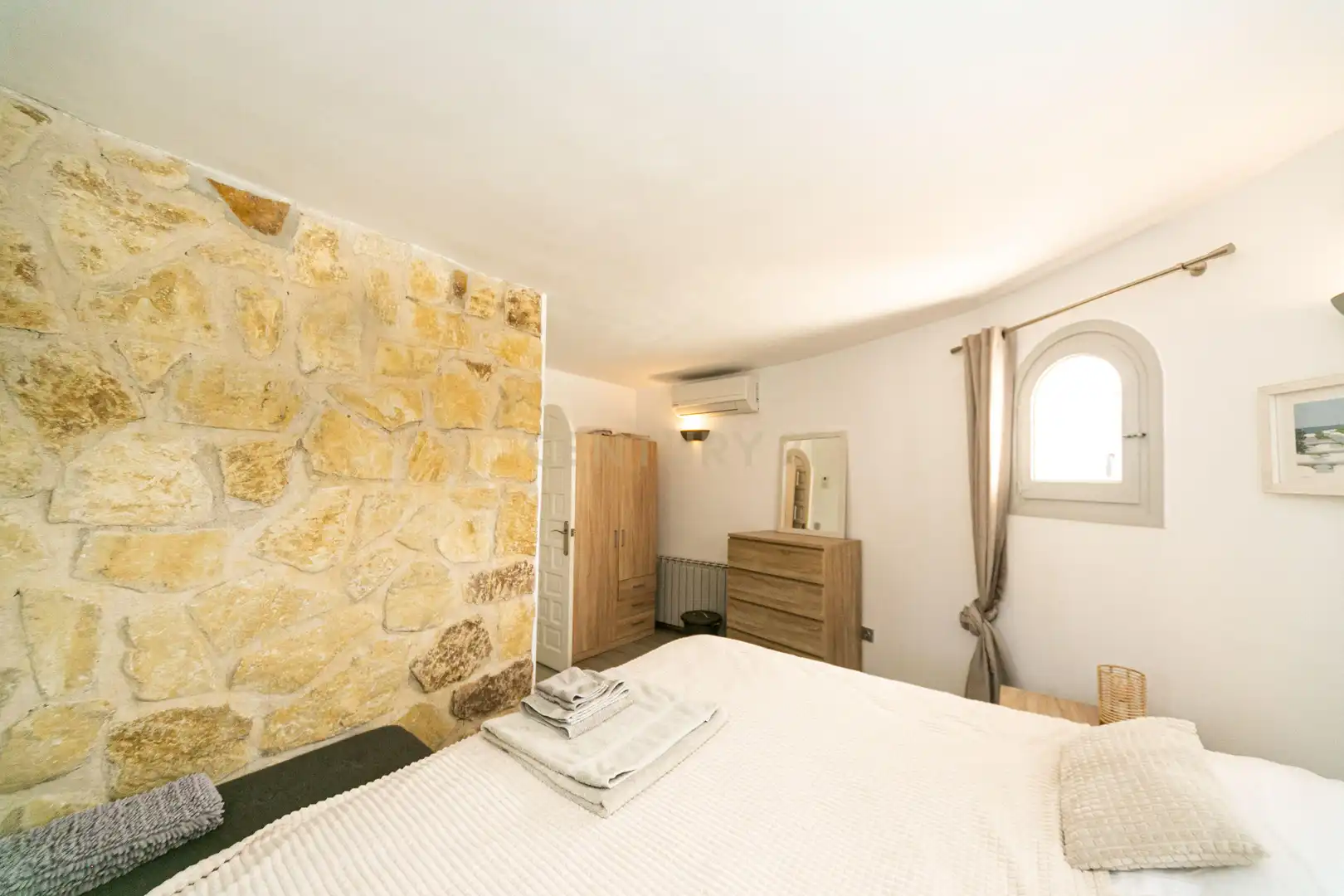 Habitación de Apartamento de alquiler en Benissa con Aire acondicionado, Trastero y Piscina