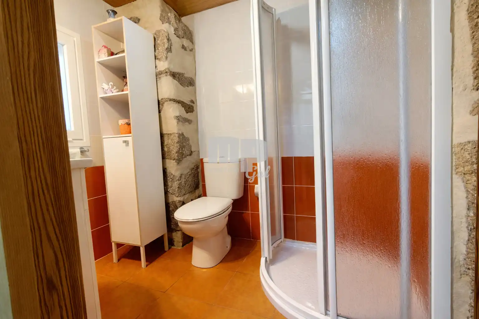 Baño de Casa adosada en venta en Covelo con Jardín privado, Terraza y Trastero