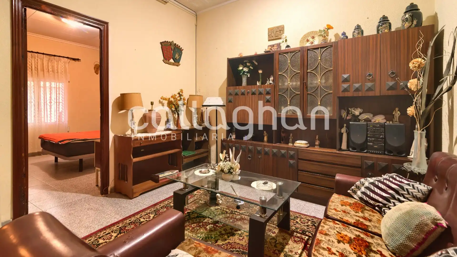 Sala de estar de Casa adosada en venta en Chilches / Xilxes