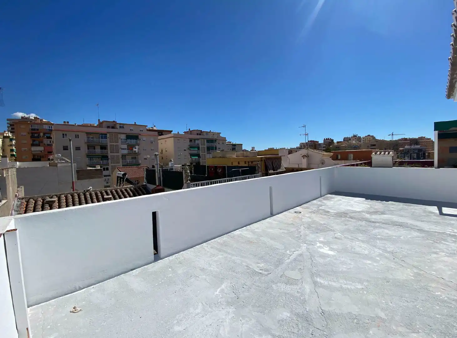 Terrace of Houses for share in Málaga  with Air Conditioner, Heating and Private garden