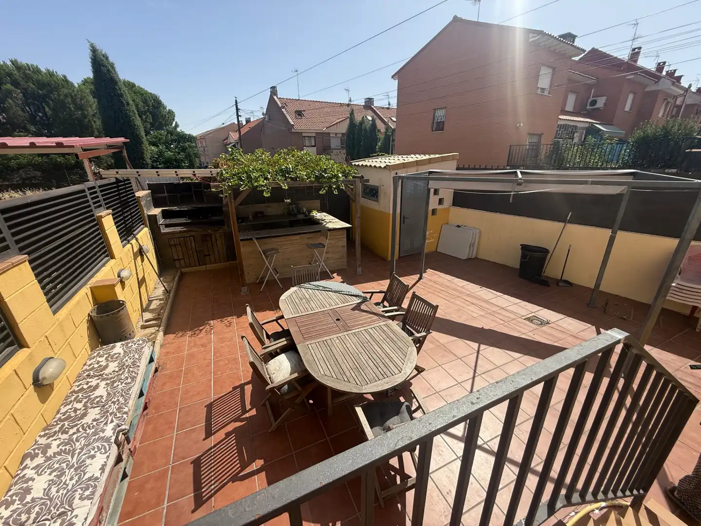 Terrace of Houses for sale in Numancia de la Sagra  with Air Conditioner, Heating and Private garden