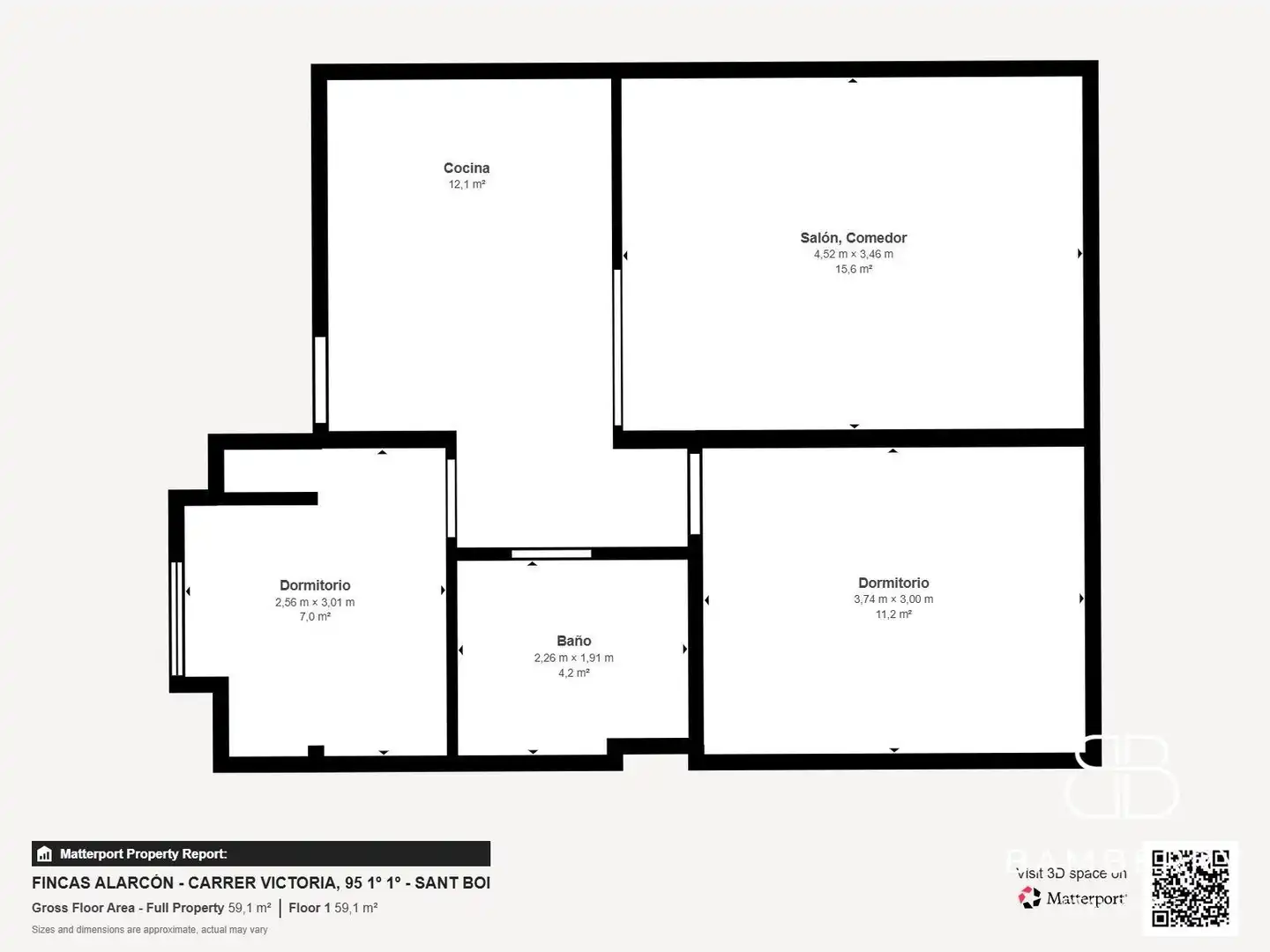 Flat for sale in Sant Boi de Llobregat  with Parquet flooring