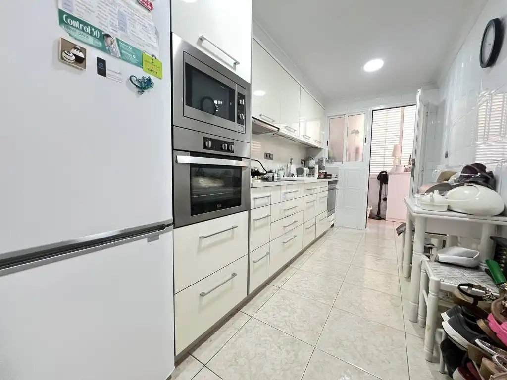 Kitchen of Apartments for sale in Cullera  with Air Conditioner, Terrace and Swimming Pool