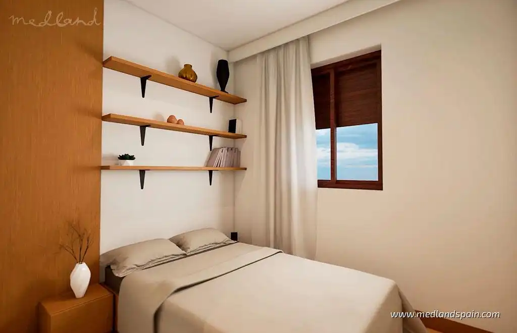 Dormitori de Casa adosada en venda en Antas amb Terrassa