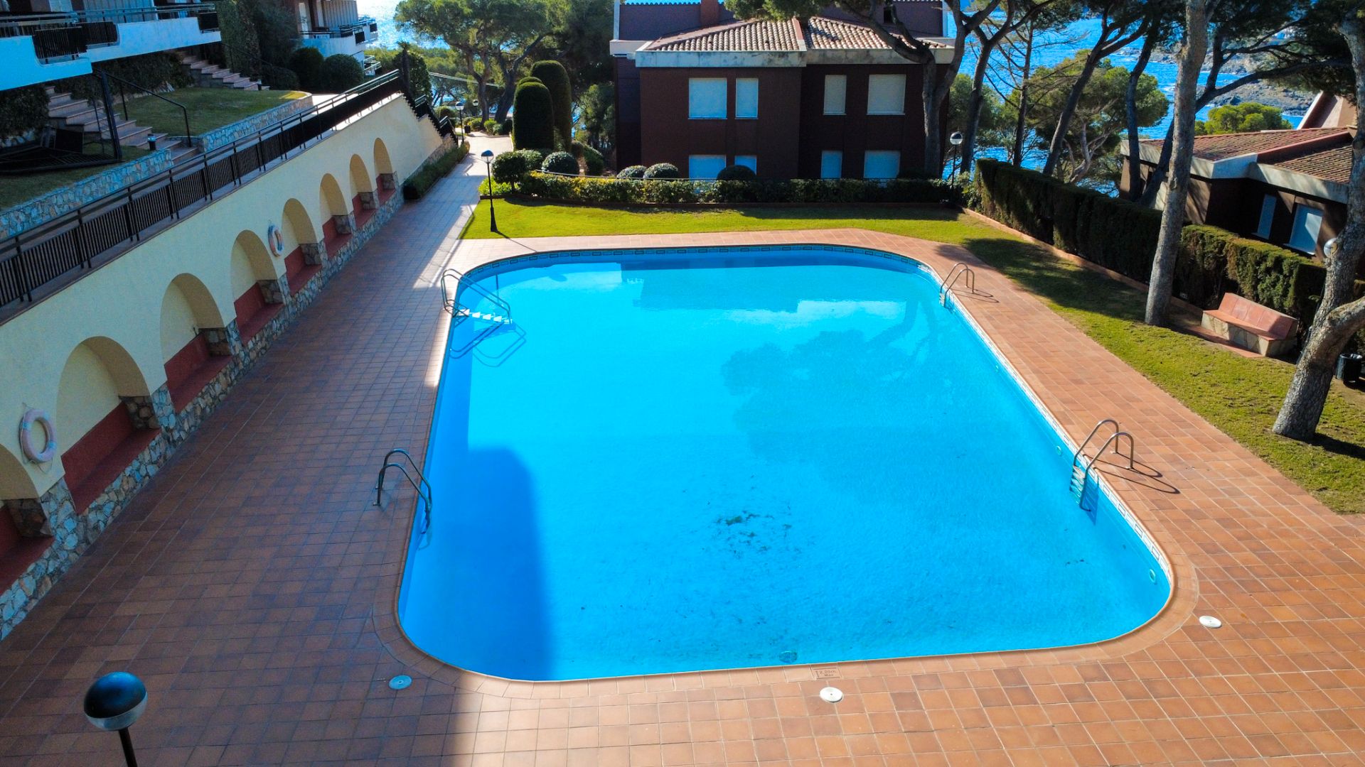 Swimming pool of Apartment for sale in Palafrugell  with Air Conditioner, Heating and Terrace