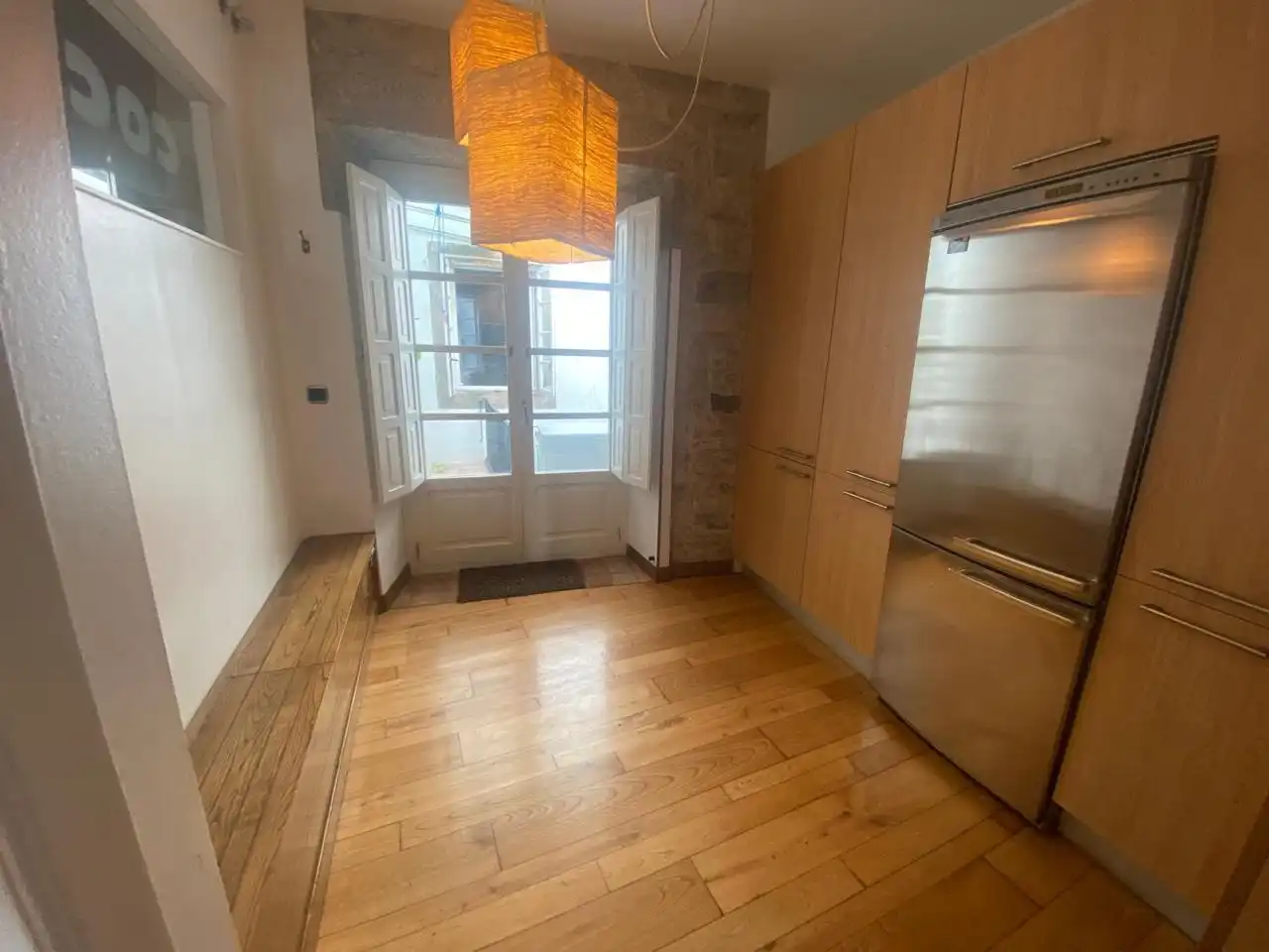 Kitchen of Flat for sale in Santiago de Compostela   with Heating