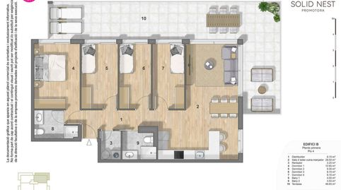 Foto 4 de Piso en venta en Carrer Francesc Macià, 13, Vilablareix, Girona