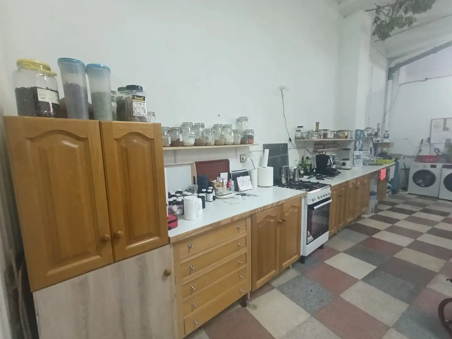 Küche von Einfamilien-Reihenhaus zum Verkauf in Alhama de Murcia mit Klimaanlage, Terrasse und Abstellraum