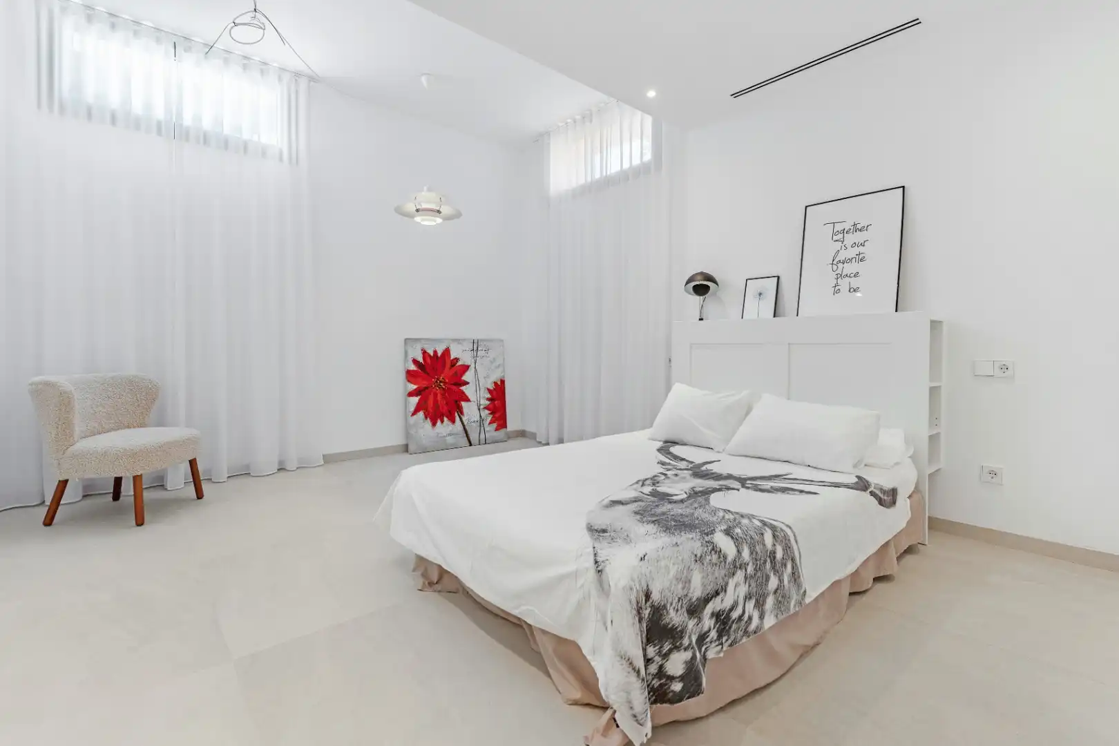 Bedroom of Houses for sale in Jávea / Xàbia  with Air Conditioner, Heating and Private garden