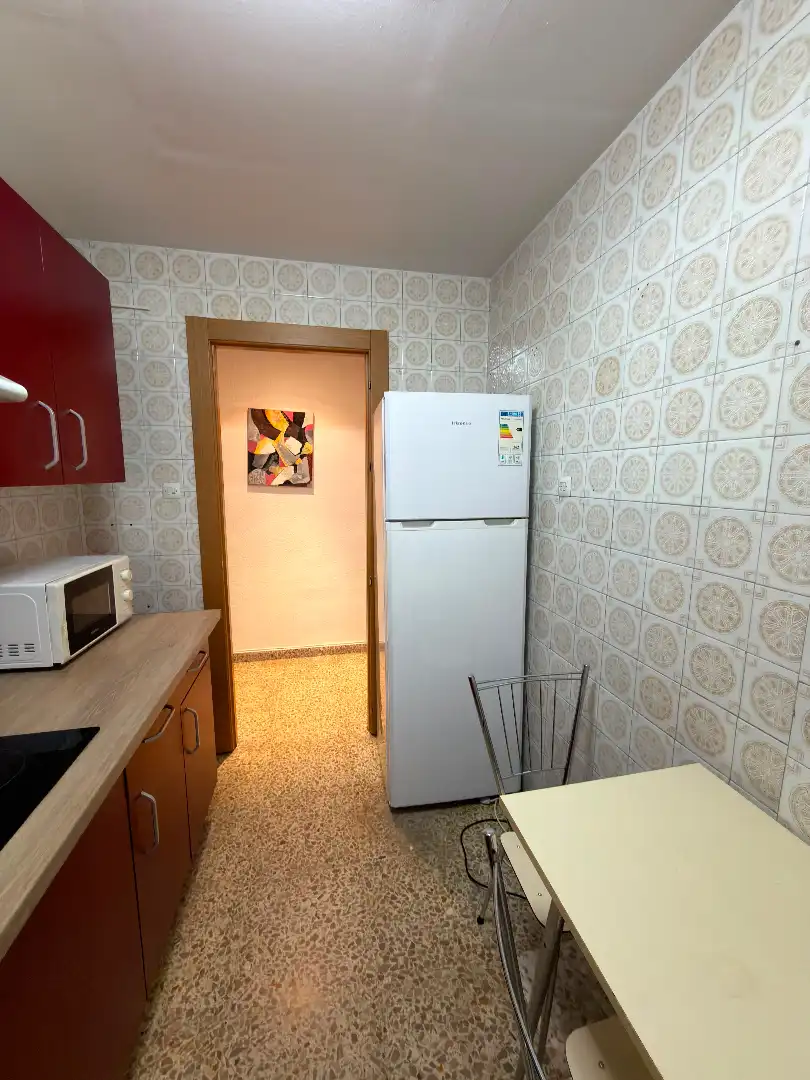 Kitchen of Flat for rent in Granada  with Heating, Parquet flooring and Furnished