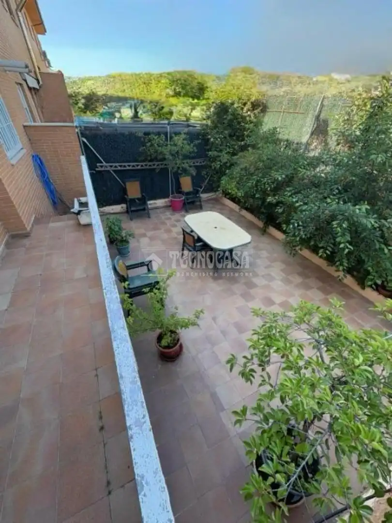 Terraza de Casa adosada en venta en Valdemoro con Jardín privado y Terraza