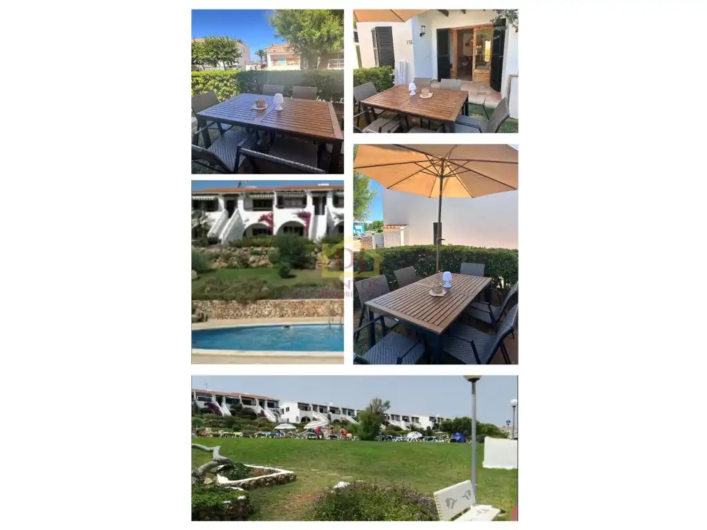 Terrasse von Wohnungen zum Verkauf in Es Mercadal