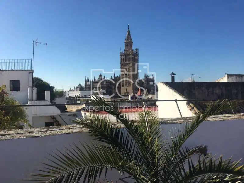 Vista exterior de Casa adosada en venda en Sevilla amb Aire condicionat