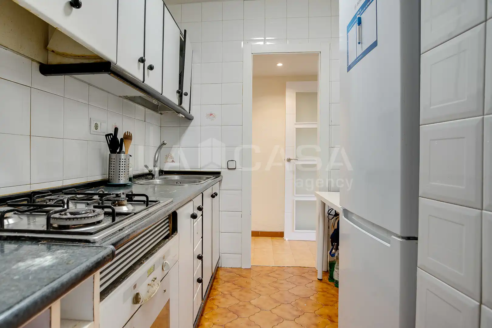 Cocina de Piso en venta en Sant Adrià de Besòs con Balcón