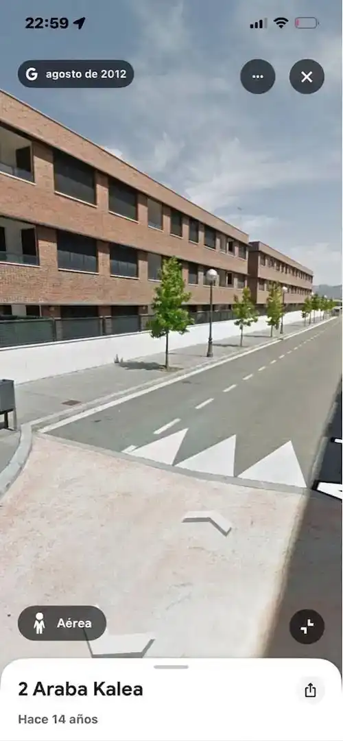 Vista exterior de Pis en venda en Salvatierra / Agurain amb Balcó