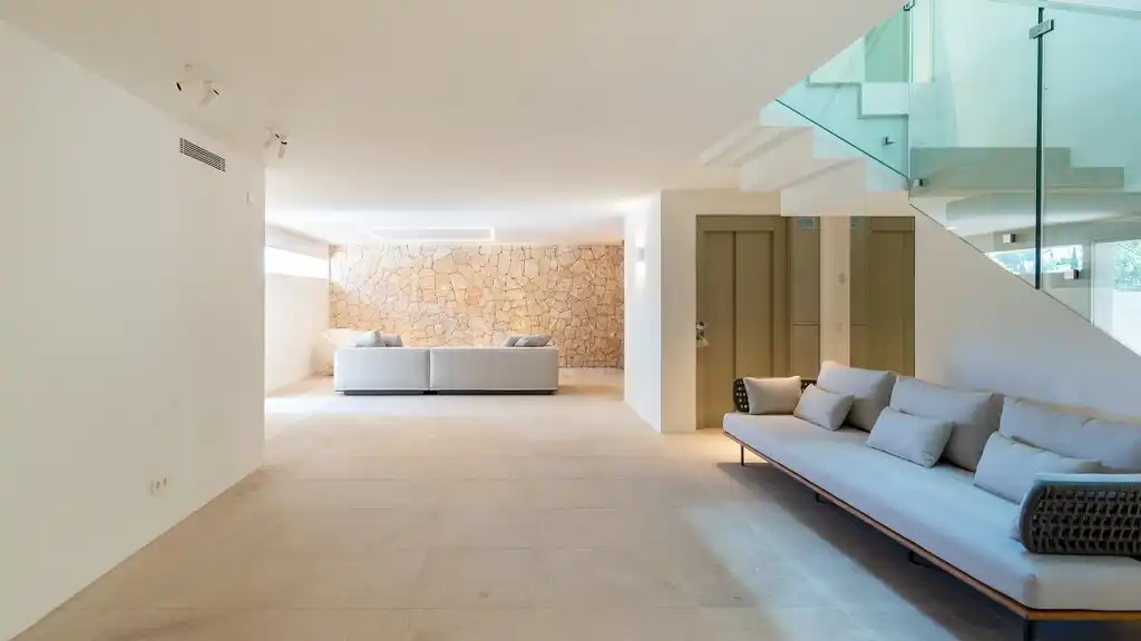 Sala de estar de Casa o chalet en venta en Calvià con Aire acondicionado, Calefacción y Terraza