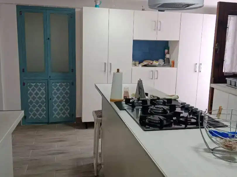 Küche von Country house zur Miete in Algueña mit Möbliert