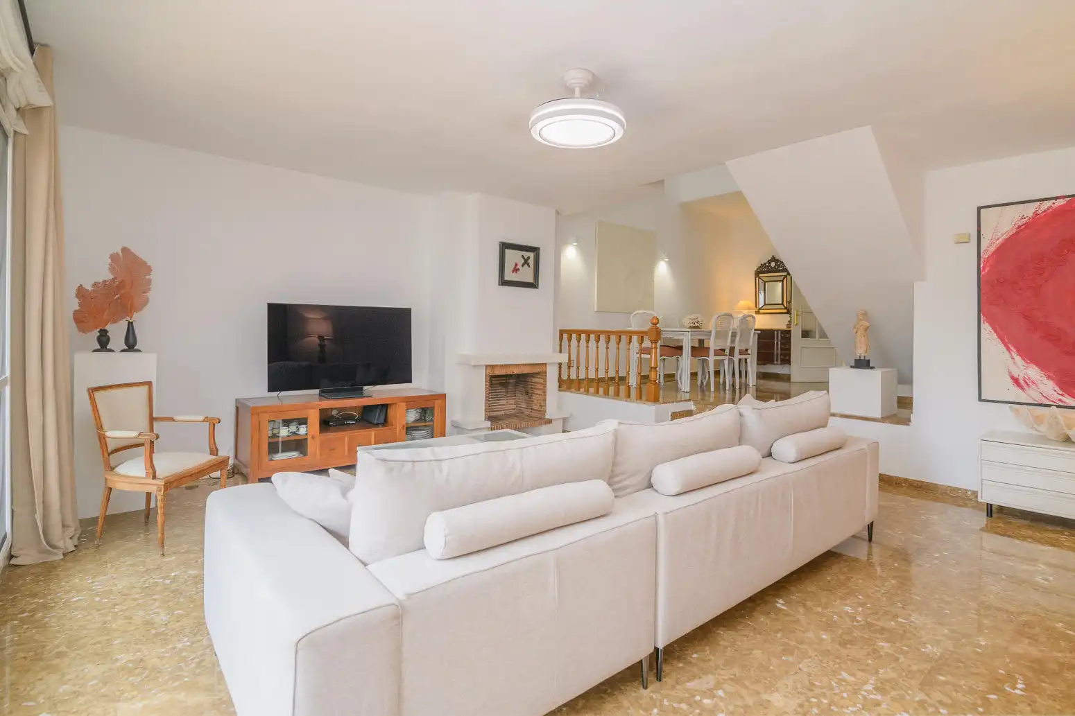 Living room of Detached homes for sale in Viladecans  with Heating and Terrace