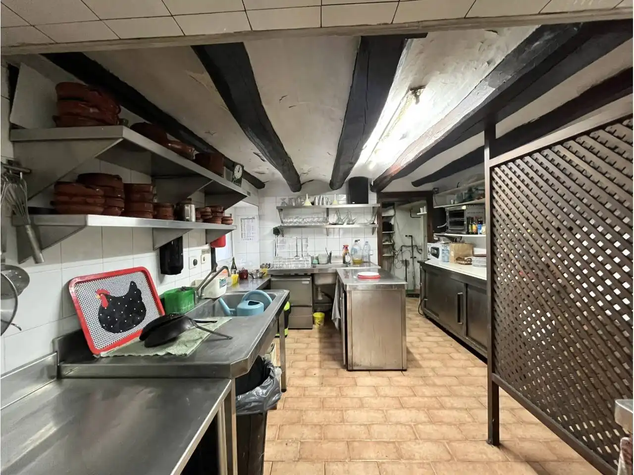 Kitchen of Houses for sale in Sant Martí Sarroca  with Air Conditioner, Heating and Private garden