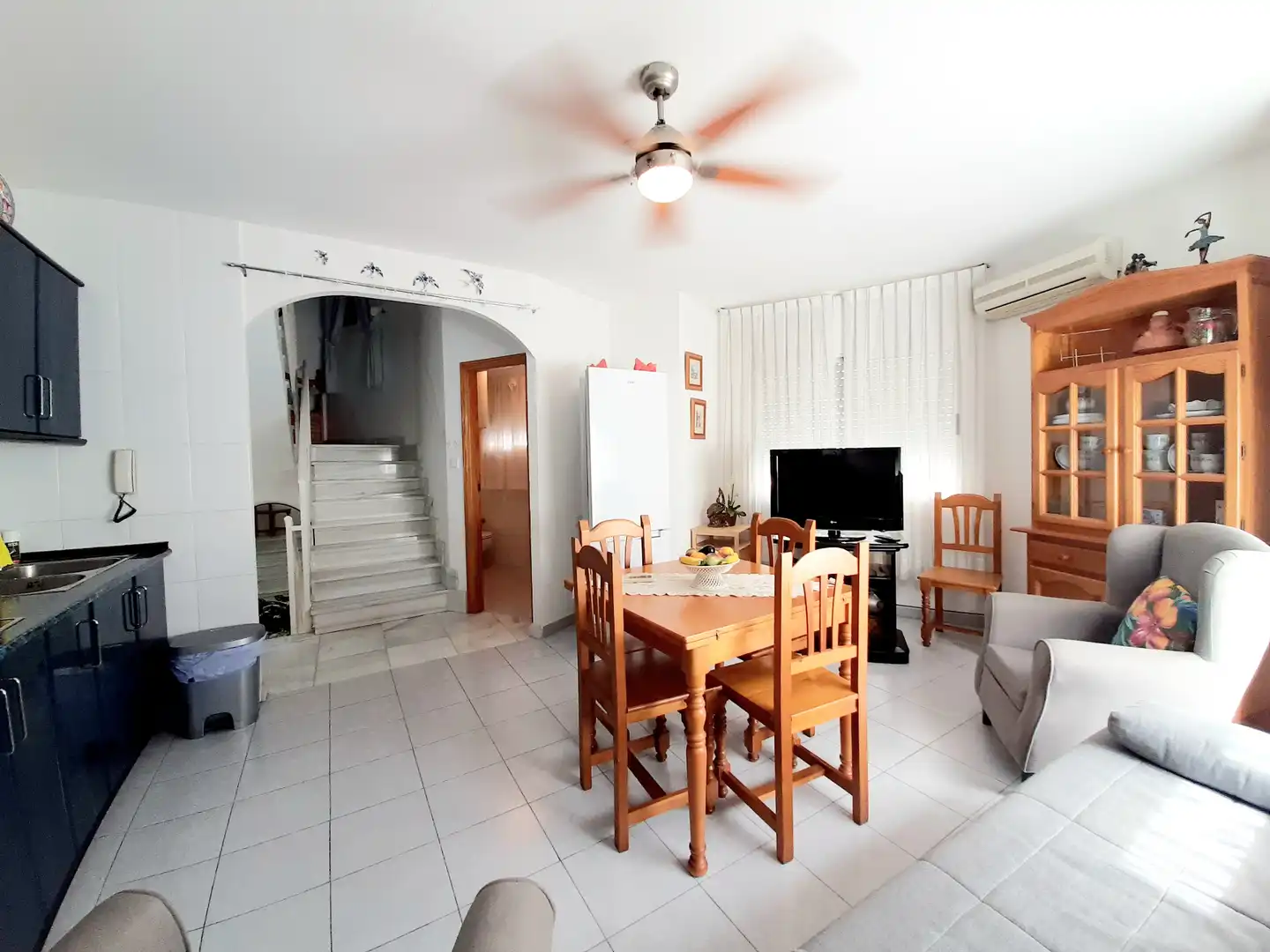 Sala de estar de Casa adosada en venta en Archena con Aire acondicionado, Calefacción y Terraza