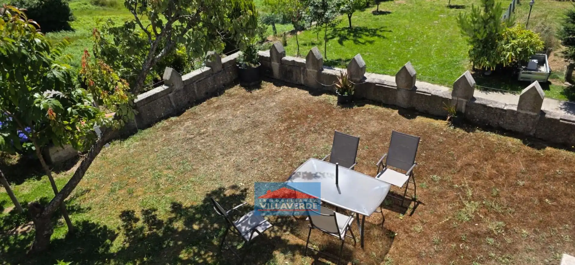 Jardín de Casa o chalet en venta en Marín con Trastero y Amueblado