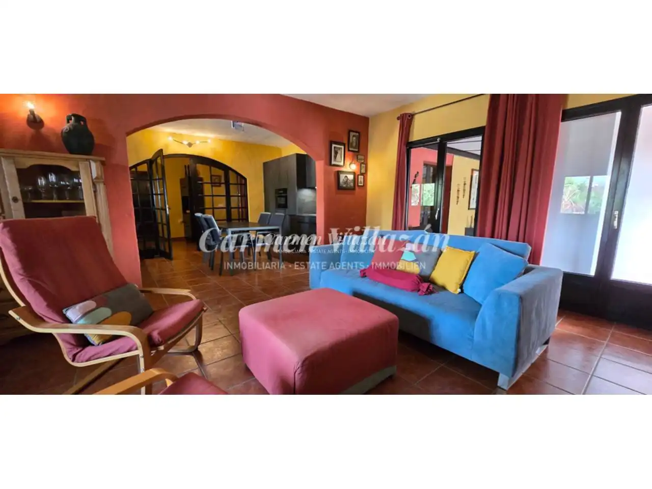 Living room of Houses for sale in Antigua  with Private garden, Terrace and Swimming Pool