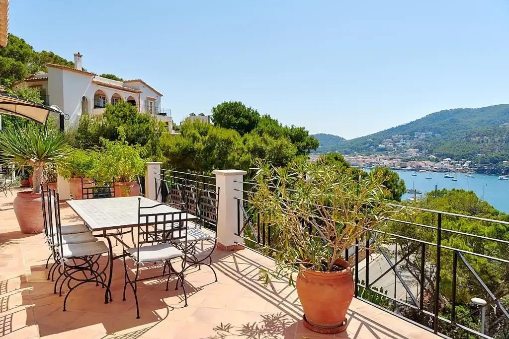 Terrassa de Casa o xalet en venda en Andratx amb Aire condicionat, Calefacció i Jardí privat