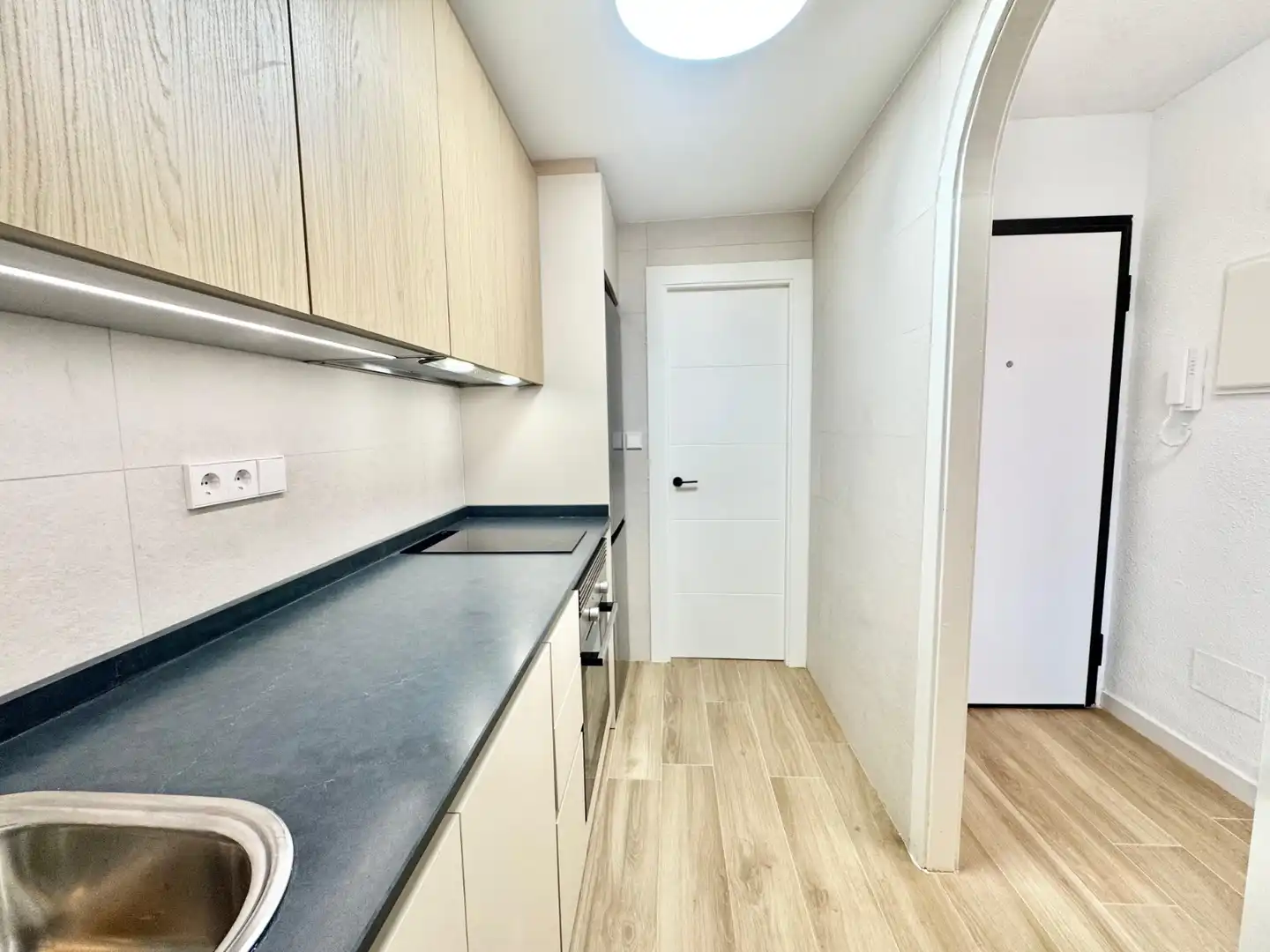 Küche von Wohnungen zur Miete in San Javier mit Klimaanlage, Terrasse und Schwimmbad