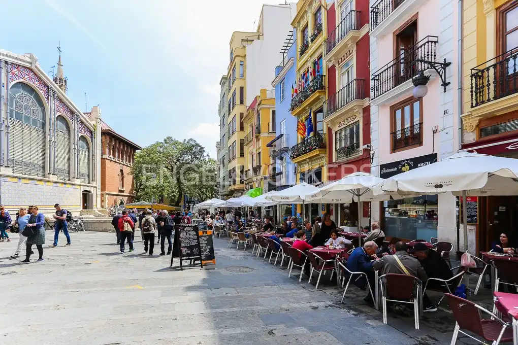 Vista exterior de Pis de lloguer en Valencia amb Aire condicionat, Calefacció i Parquet