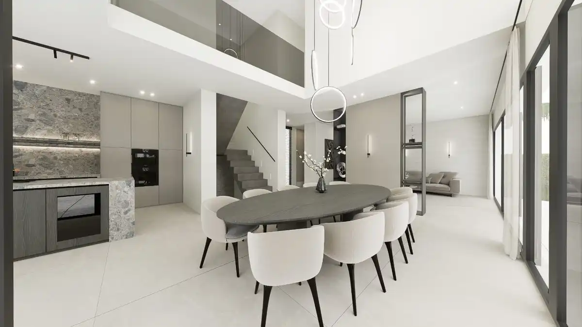 Detached house with pool for sale in Riviera del Sol, imagen 12