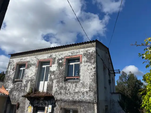 Vista exterior de Casa adosada en venda en Ferrol