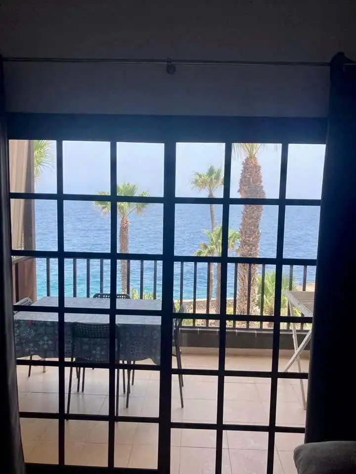 Balcony of Apartments for sale in Arona  with Private garden, Swimming Pool and Furnished