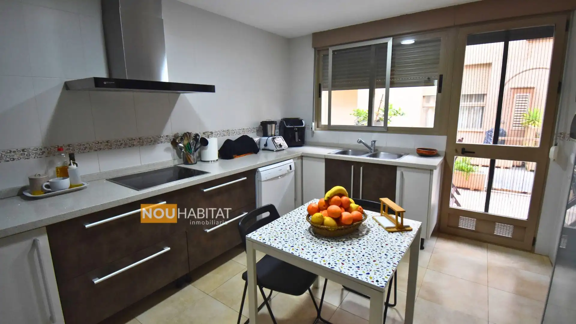 Cocina de Casa adosada en venta en Real con Aire acondicionado, Terraza y Trastero