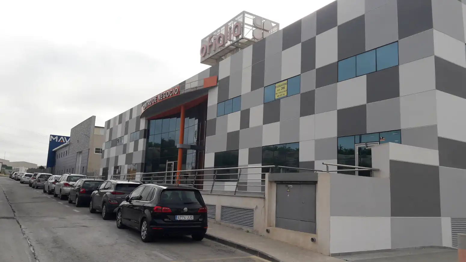 Vista exterior de Oficina en venda en Lorquí