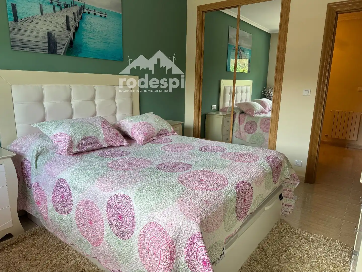 Bedroom of Houses for sale in Melón  with Heating, Terrace and Furnished
