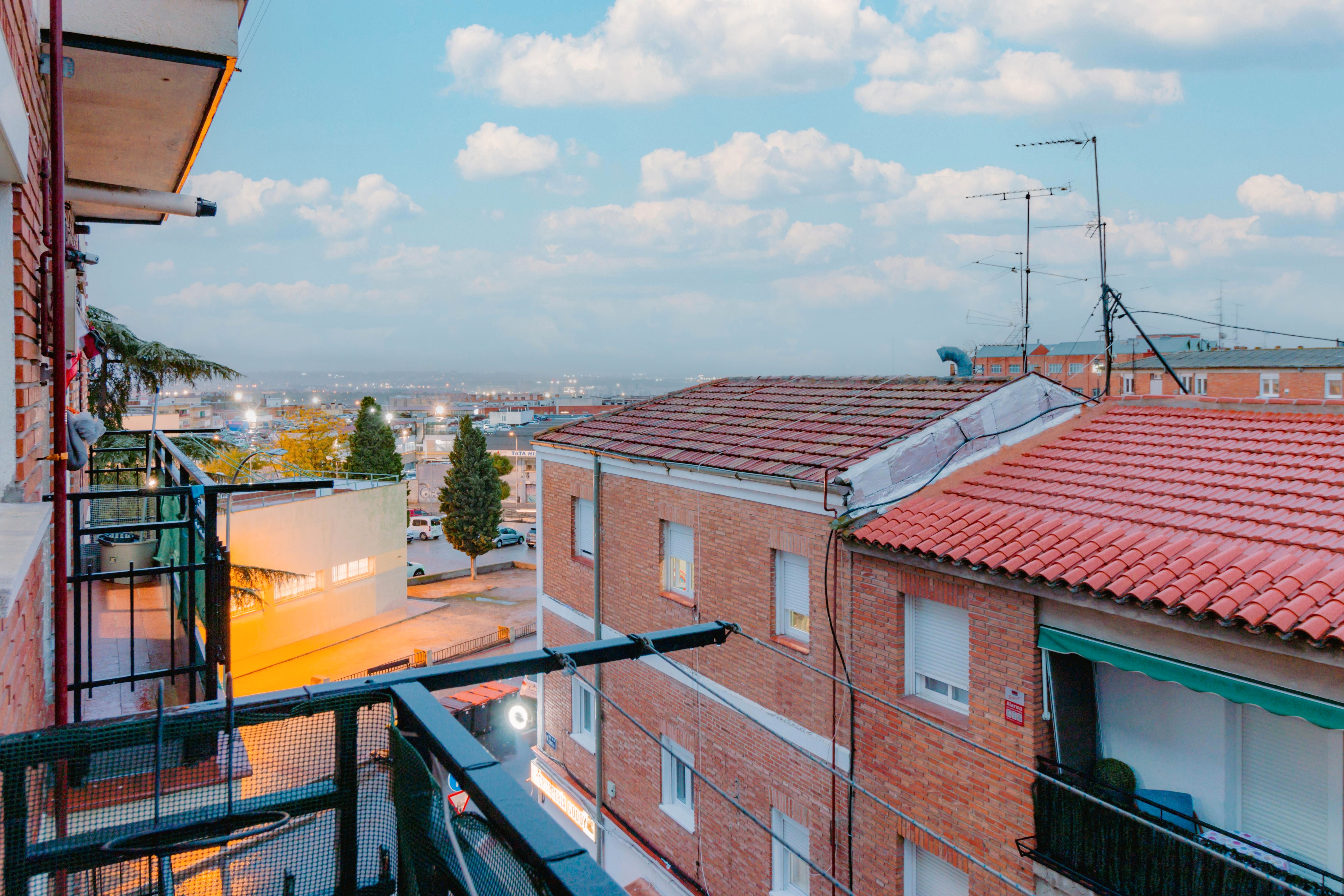 Exterior view of Flat for sale in  Madrid Capital  with Heating and Balcony