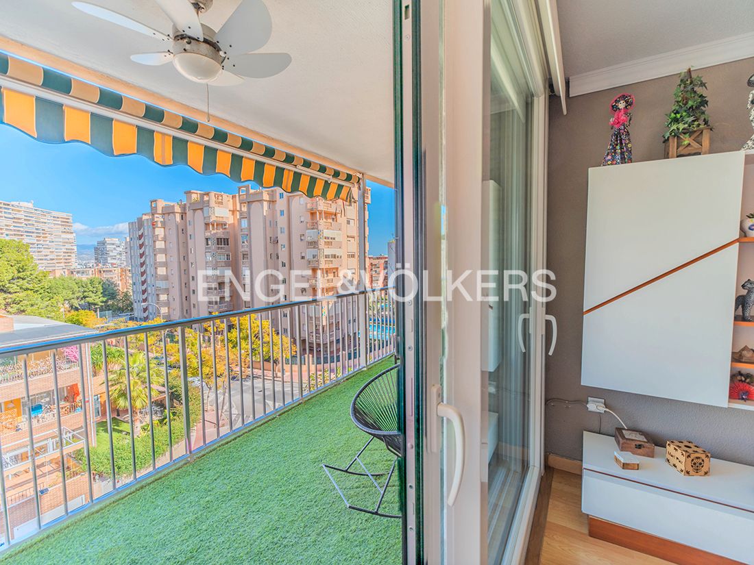 Balcony of Flat for sale in Alicante / Alacant  with Air Conditioner, Heating and Terrace