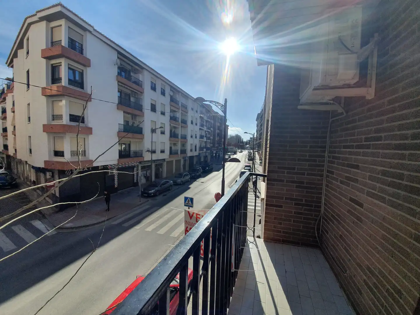 Vista exterior de Piso en venta en Guadix con Balcón