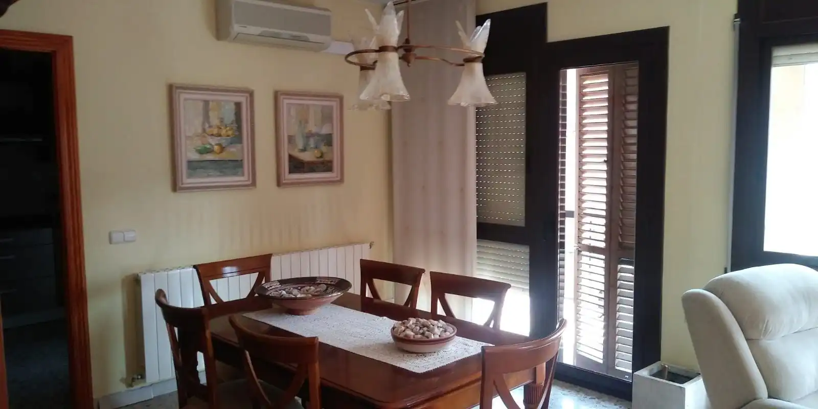Esszimmer von Wohnung zum Verkauf in Vinaixa mit Klimaanlage und Möbliert