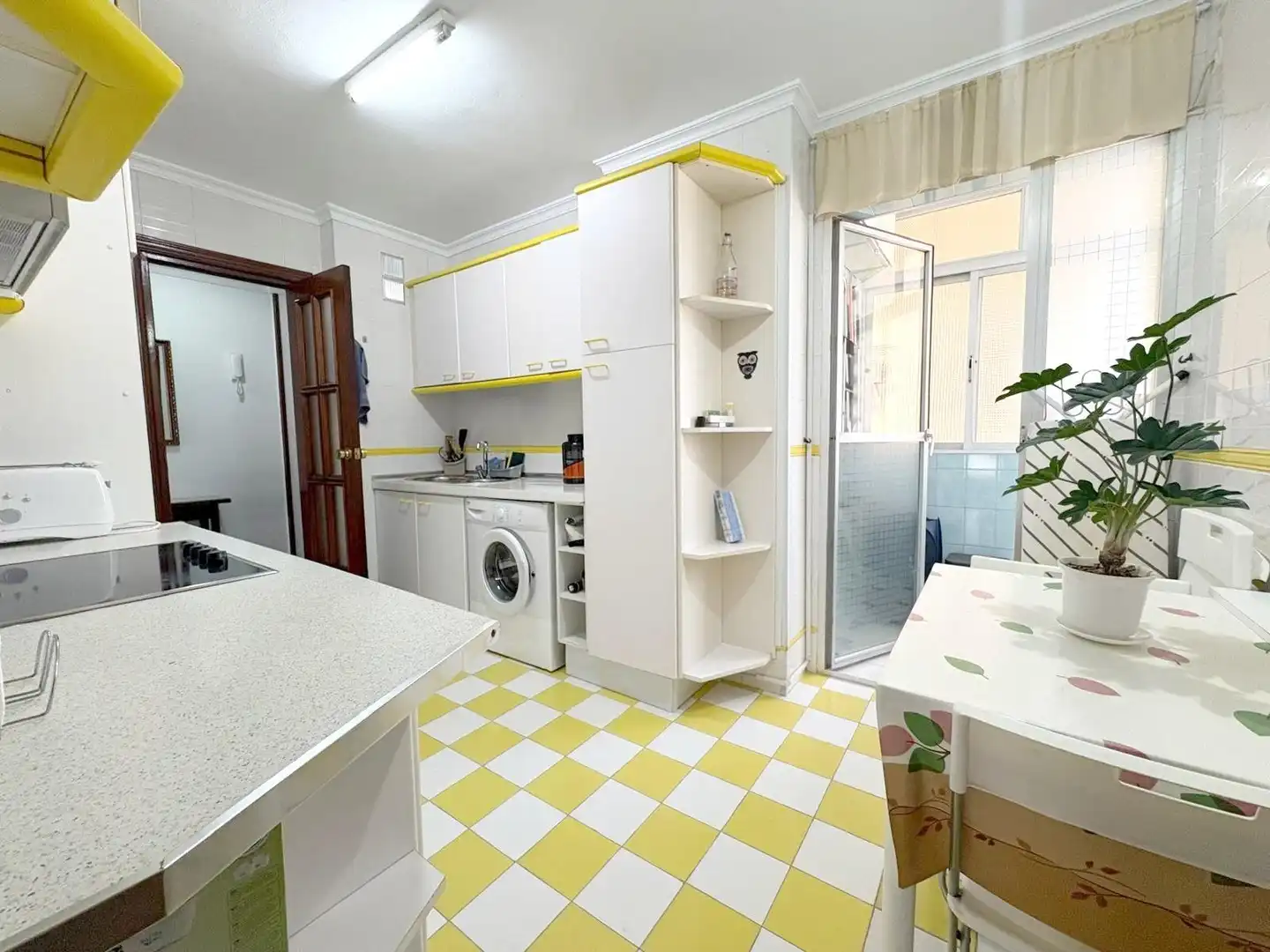 Cocina de Piso en venta en Málaga con Aire acondicionado, Parquet y Terraza