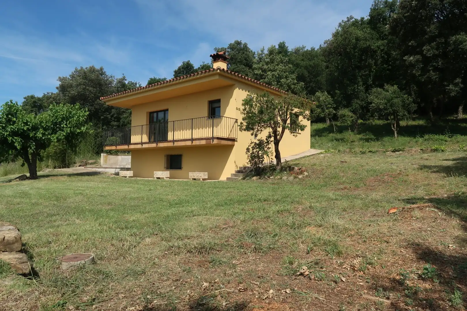 Jardí de Finca rústica en venda en Canet d'Adri amb Calefacció i Terrassa