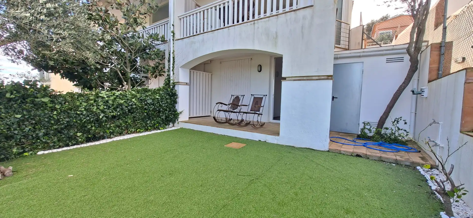 Terraza de Casa adosada en venta en Begur con Aire acondicionado, Calefacción y Jardín privado